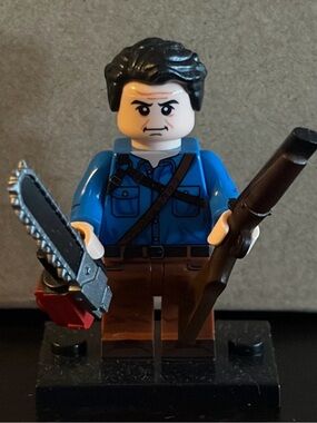 Ash Evil Dead Halloween Horror Movie Minifigures Toy Figure